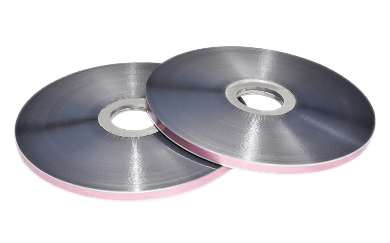 Free edge aluminum polyester tape for cable shielding