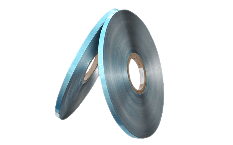 the thinnest specification of  aluminum polyester tape